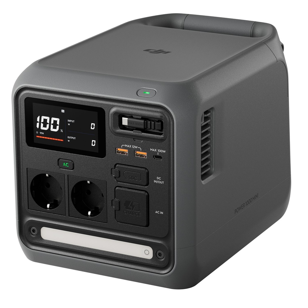 [CP.DY.00000195.01] DJI Power 1000 Mini 1008Wh Taşınabilir Güç İstasyonu (EU)