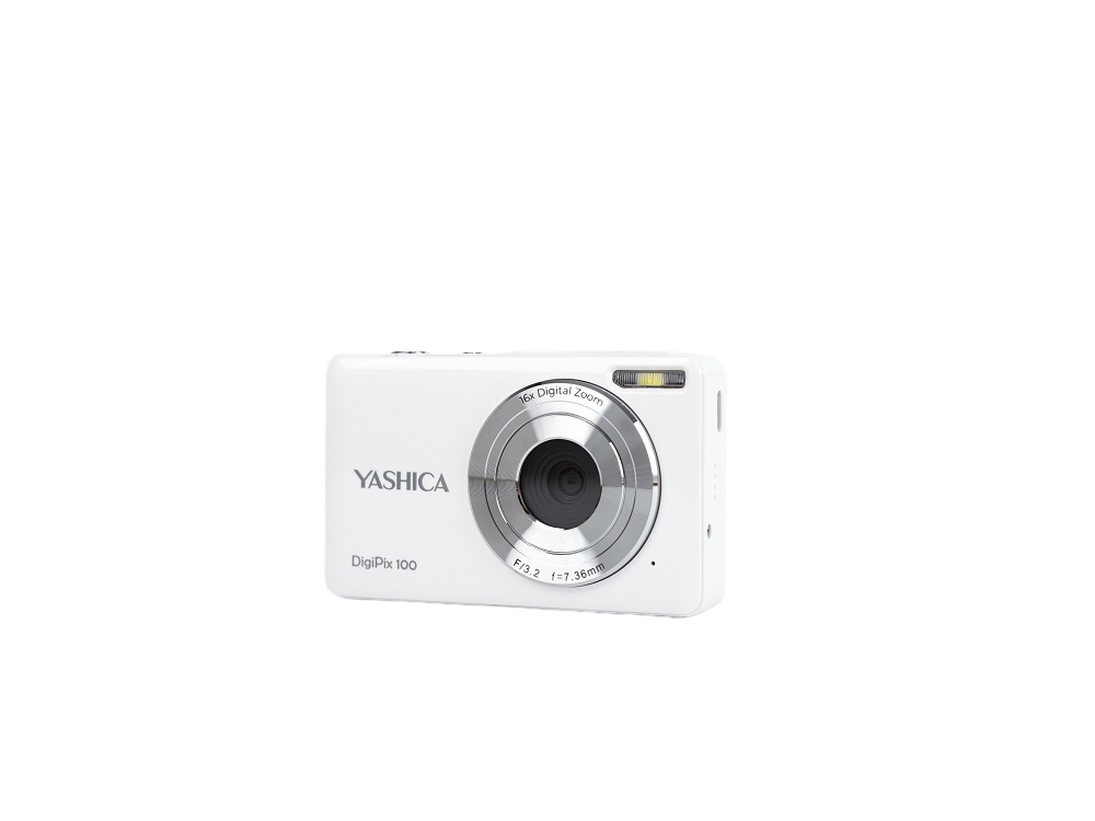 Yashica Digipix 100 Beyaz Dijital Fotoğraf Makinesi