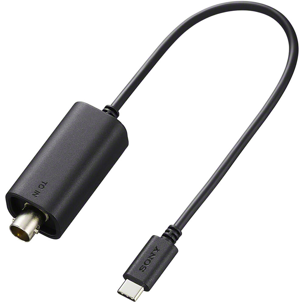[VMCBNCU1B.CE7] Sony VMC-BNCU1 Timecode Adaptör Kablosu (USB-C to BNC)