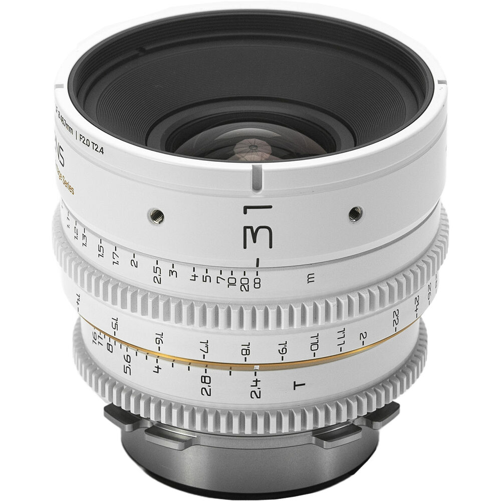 [AMP31W-PL] Dulens APO Mini Prime 31mm T2.4 Lens (ARRI PL, White)