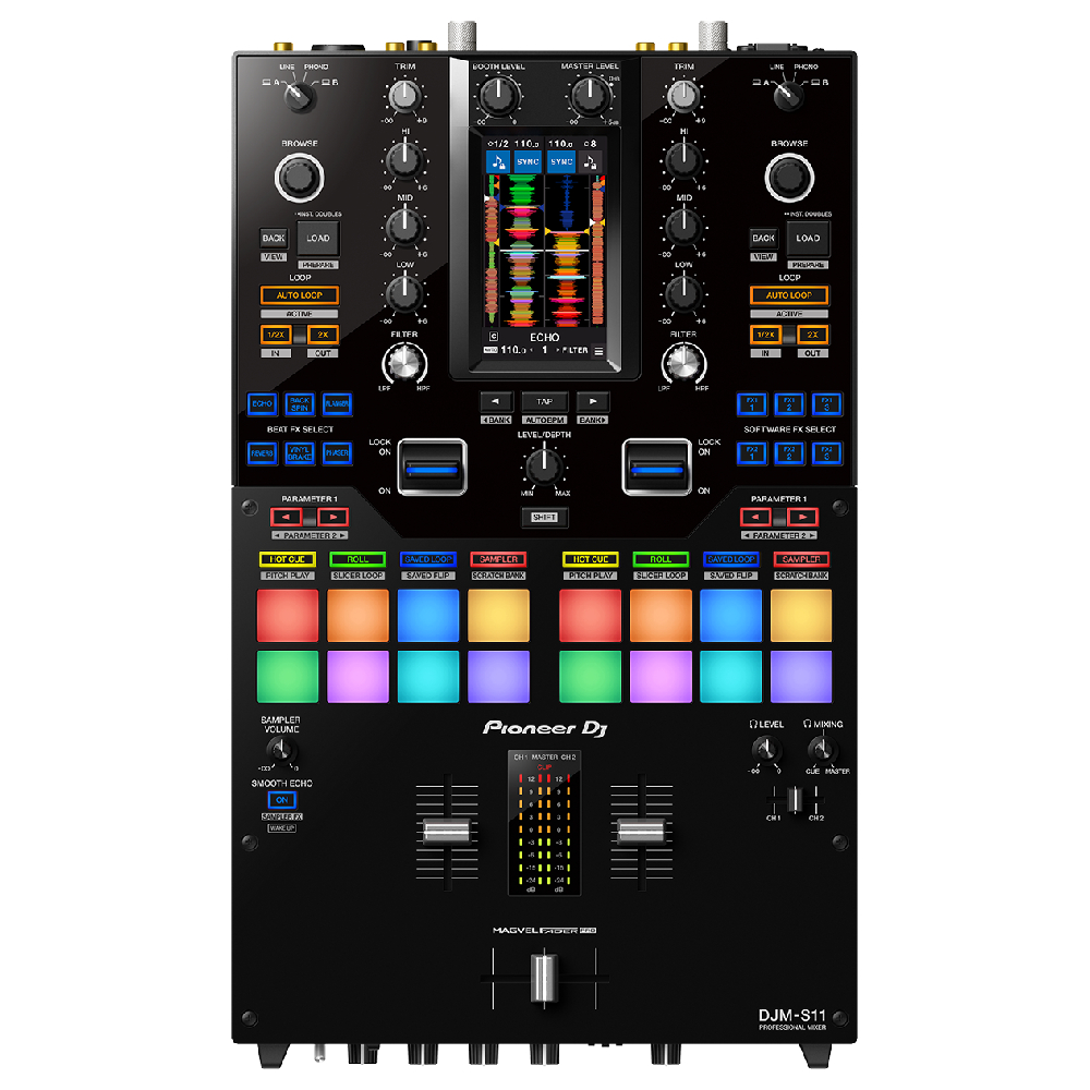 [DJM-S11] PIONEER DJ DJM-S11 2 Kanal DJ Mikseri