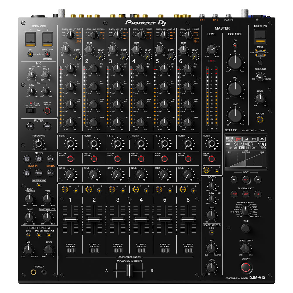 [DJM-V10] PIONEER DJ DJM-V10 6 Kanal DJ Mikseri