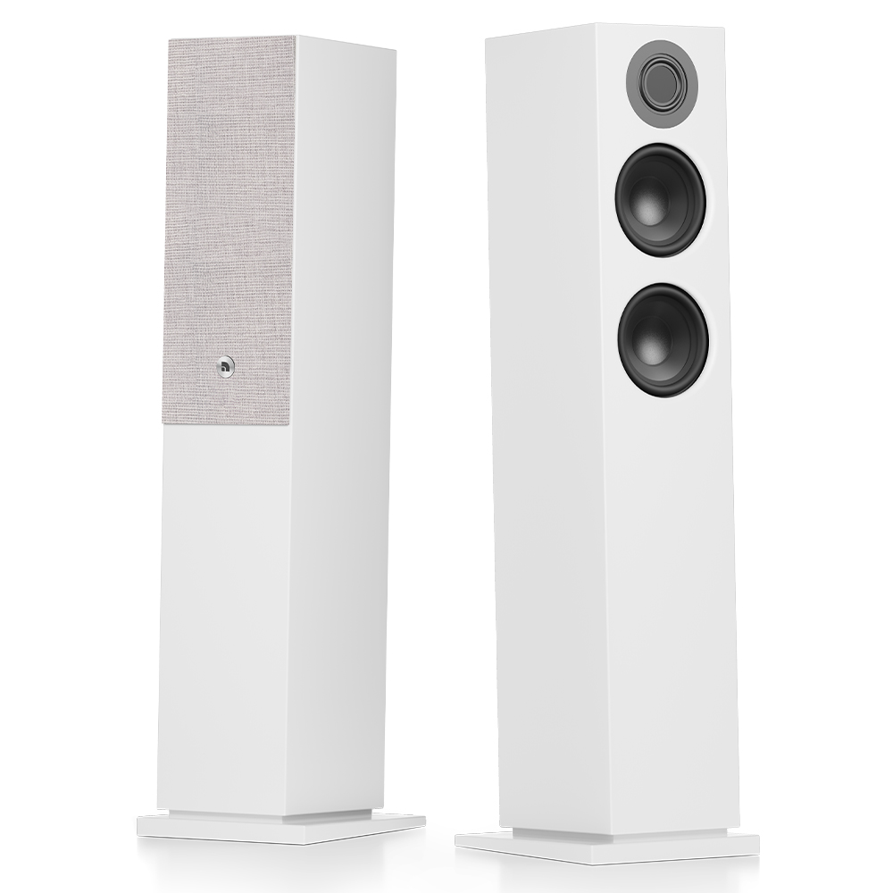 [15361] Audio Pro A48 W Beyaz Kule Tipi Multiroom Akıllı Ev Hoparlörü(Çift)