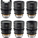 Dulens APO Cambrian Prime Orta Format 6-Lens Set (ARRI PL, Metrik, Black)