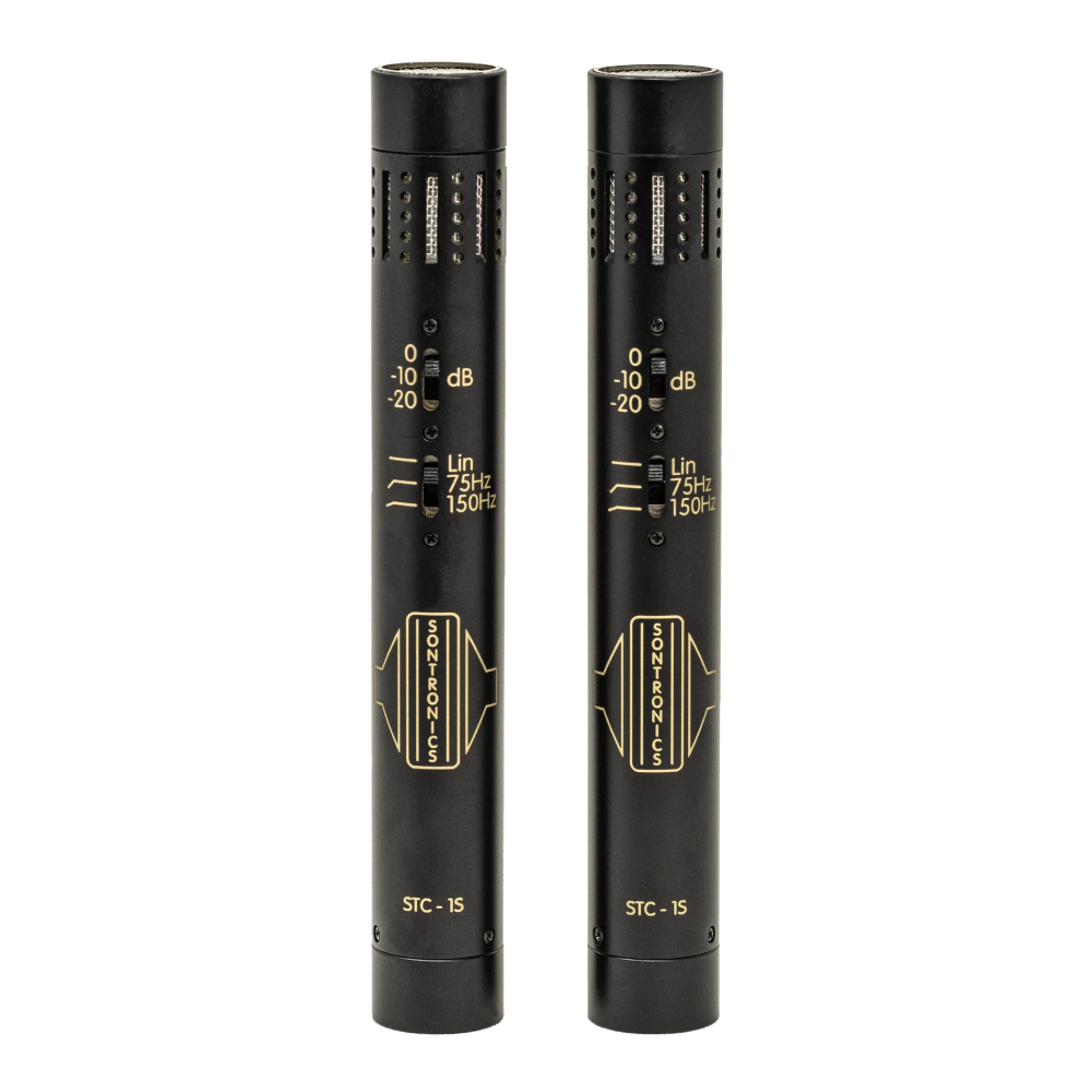 [STC1SBL] SONTRONICS STC-1S Siyah Küçük Diyaframlı Stereo Eşleşmiş Condenser Mikrofon
