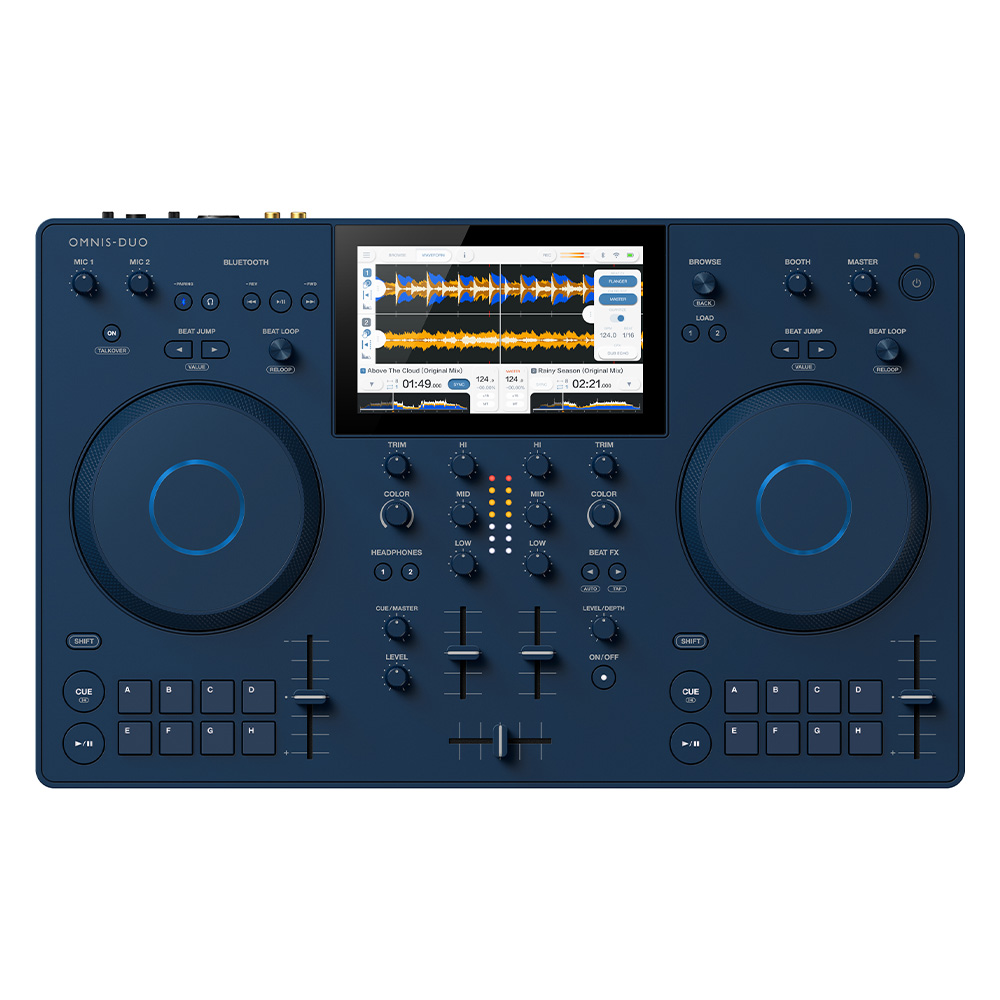 [OMNIS-DUO] ALPHATHETA OMNIS-DUO Şarjlı All-in-one DJ Kontrol Ünitesi