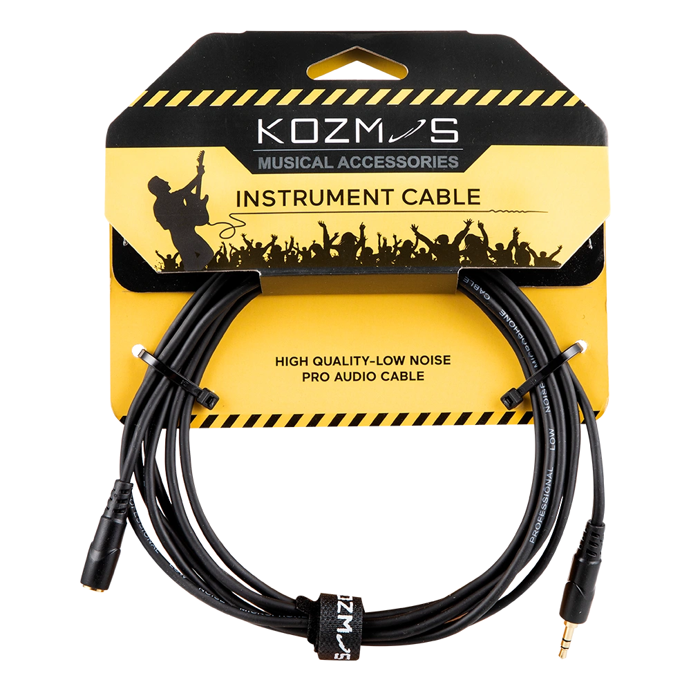 [KCL-223-6M] KOZMOS KCL-223-6M Stereo 3,5mm - 3,5 MM 6mt Dişi Stereo Kablo