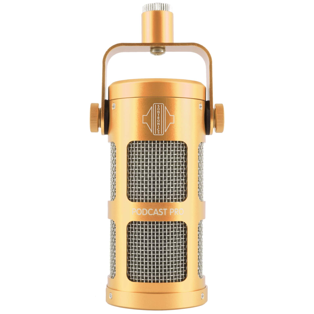 [STPODCASTPROGO] SONTRONICS Podcast Pro Gold Dinamik Mikrofon