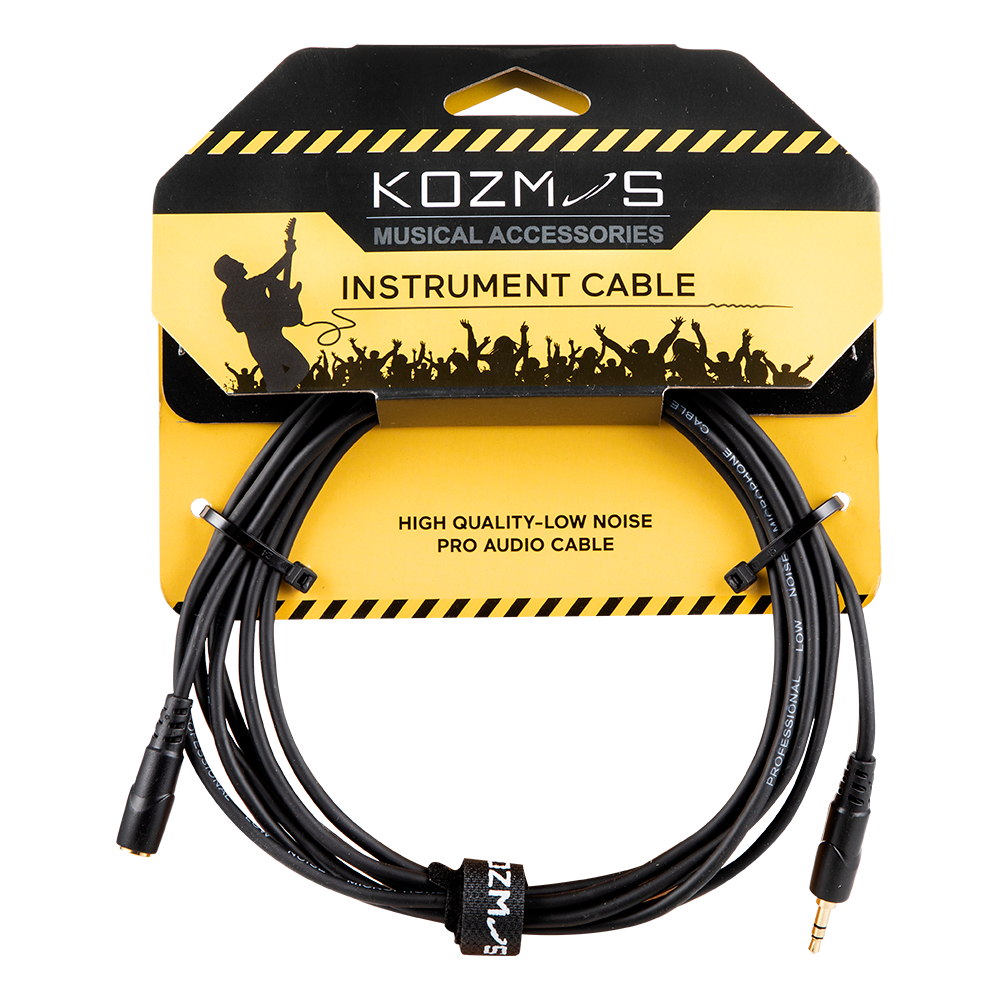 [KCL-223-3M] KOZMOS KCL-223-3M Stereo 3,5mm - 3,5 MM 3mt Dişi Stereo Kablo