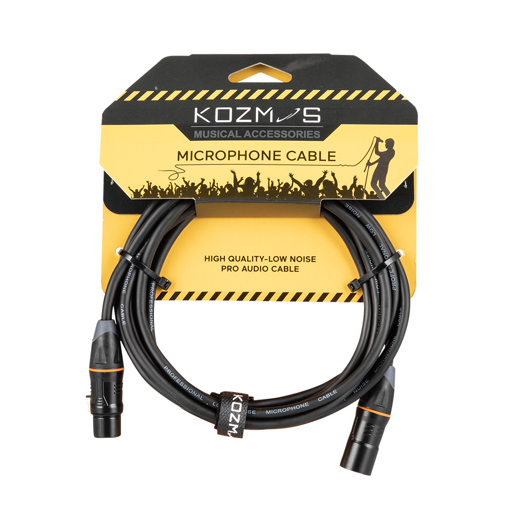 Kozmos KCL-020-3M XLR-XLR 3M Mikrofon Kablosu