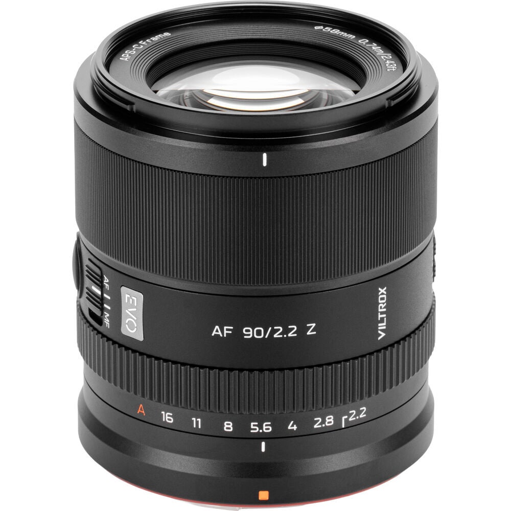 [111AF-90-22-Z] Viltrox AF 90mm F2.2 Evo Nikon Z Mount APS-C Lens