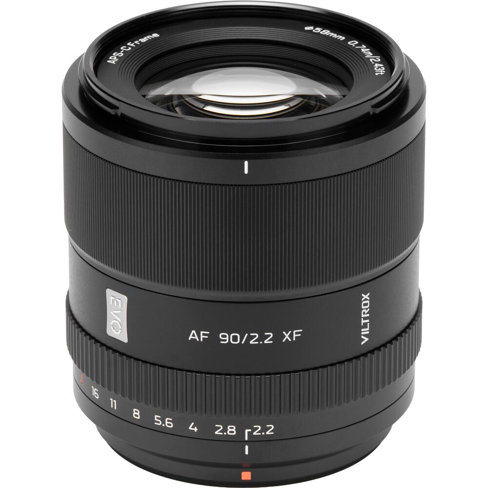 [111AF-90-22-XF] Viltrox AF 90mm F2.2 Evo XF Fujifilm APS-C Lens