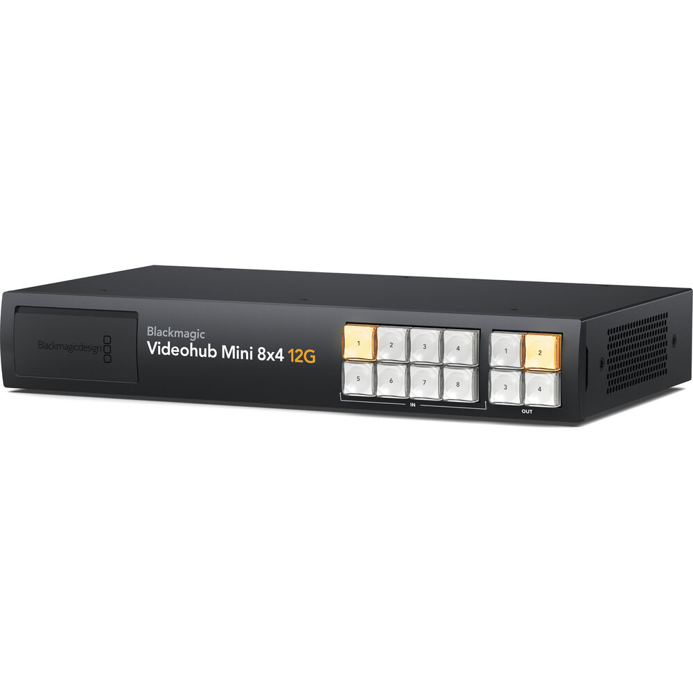 [VHUBSMTK12G0804] Blackmagic Videohub Mini 8x4 12G