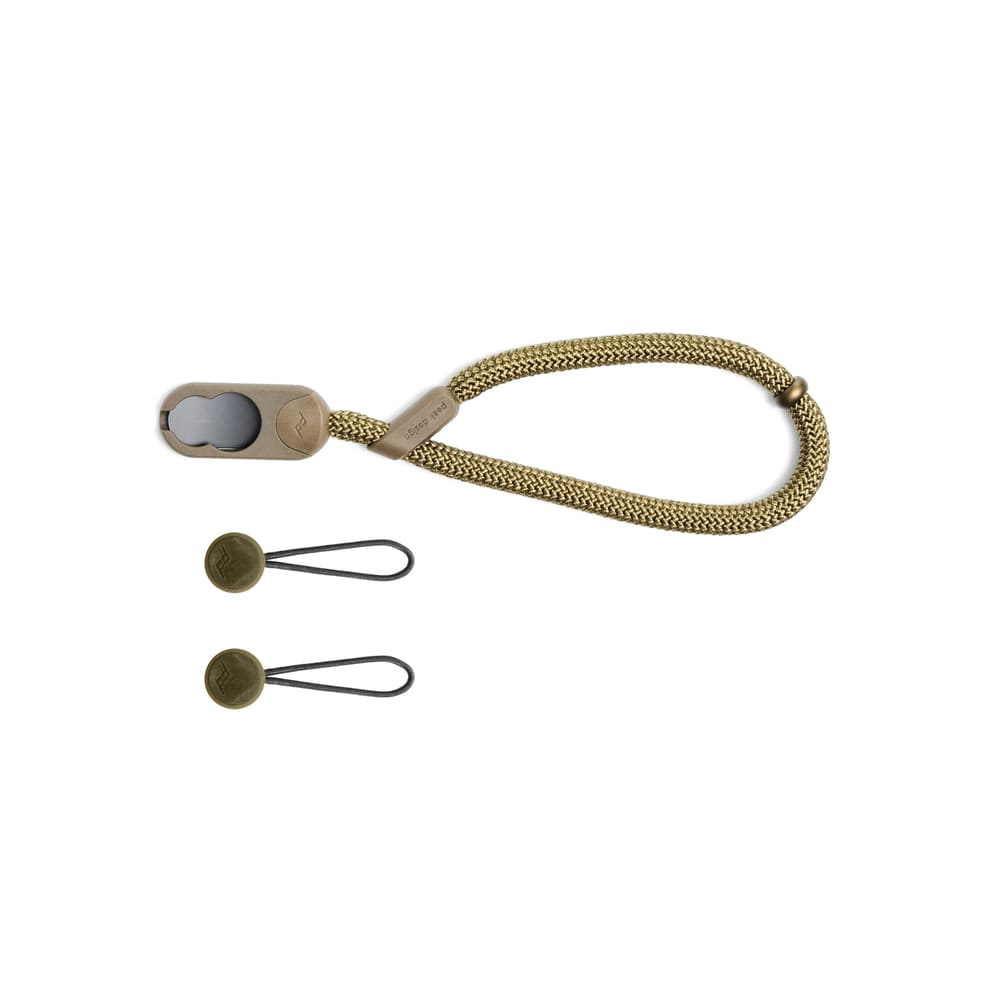 Peak Design Cuff Rope Otomatik Kilitlenen Dokuma Bilek Askısı - Kelp