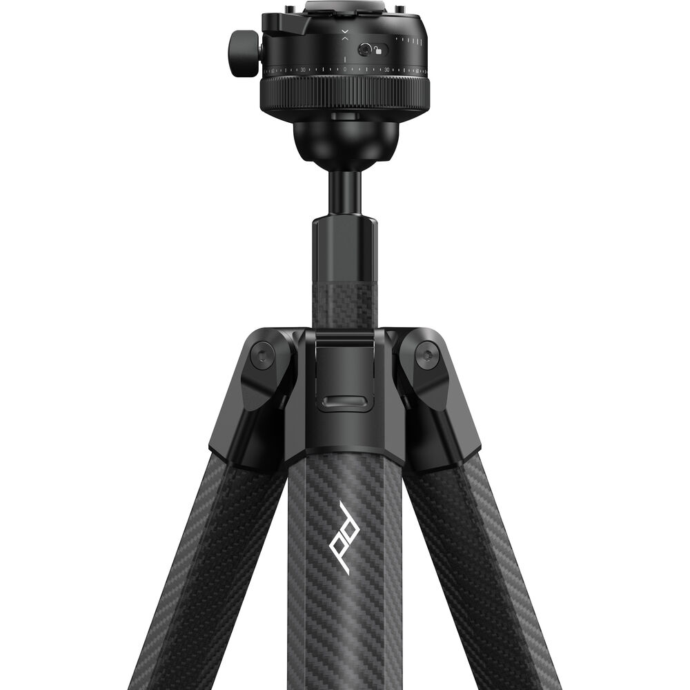 Peak Design Pro Tall Karbon Fiber Tripod ve Top Kafa – Siyah
