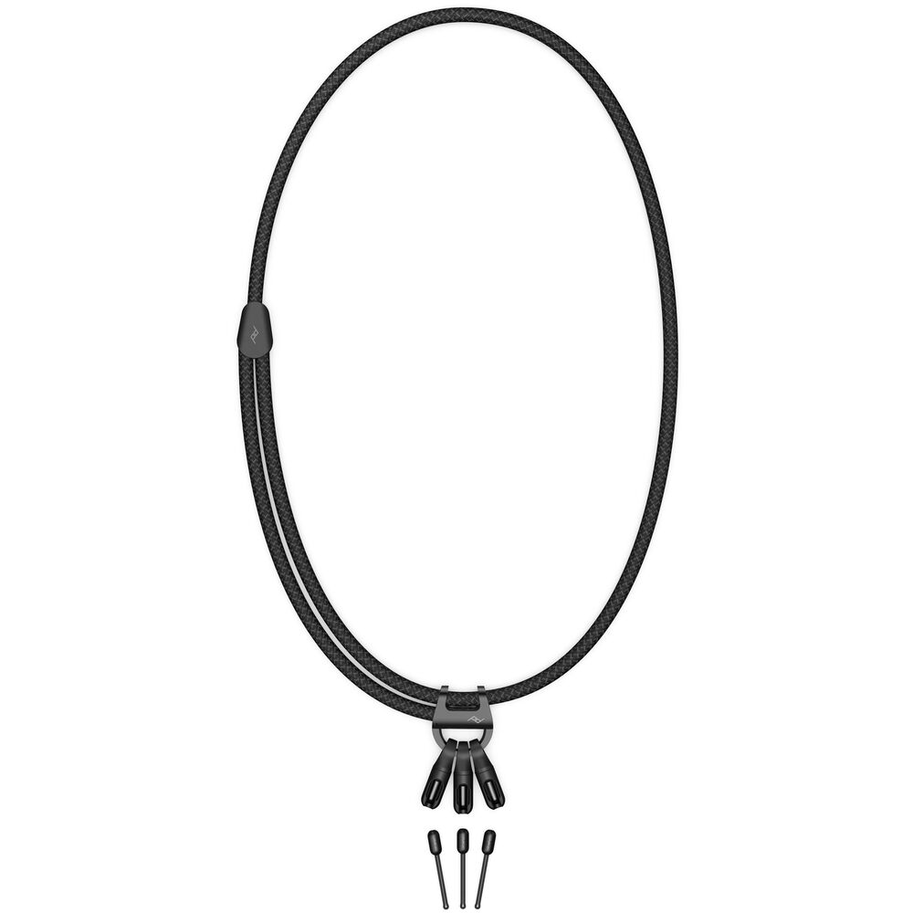 Mobile Crossbody Strap Çok Fonksiyonlu Telefon Askısı - Black
