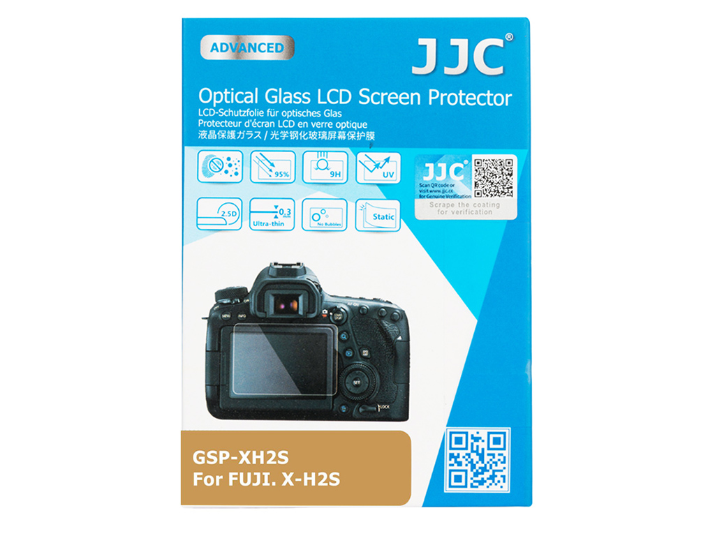 [FDCA60414] JJC GSP-XH2S, X-H2, X-H2S, X-M5, X-E5 ve X100VI Uyumlu Cam Ekran Koruyucu