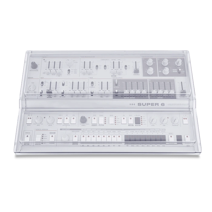 Decksaver UDO Audio Super 6 Desktop için Decksaver Koruyucu Kapak