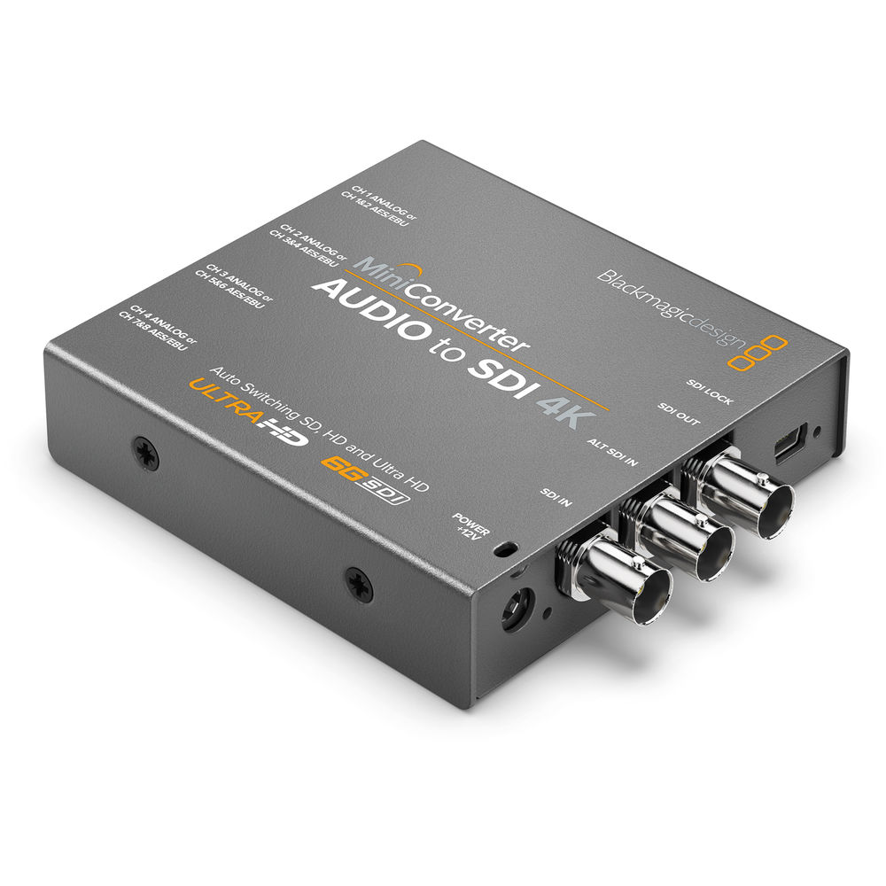 Blackmagic Design Mini Converter - SDI to Audio 4K