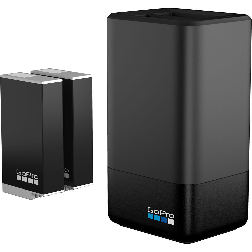 GoPro Dual-Battery Charger + Enduro Batarya – MAX