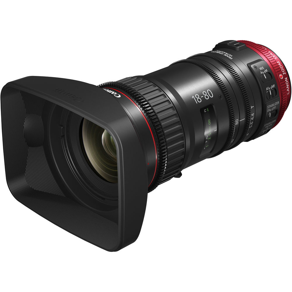 [1714C003] Canon CN-E 18-80mm T4.4 Compact-Servo Cine Zoom Lens (EF Mount)