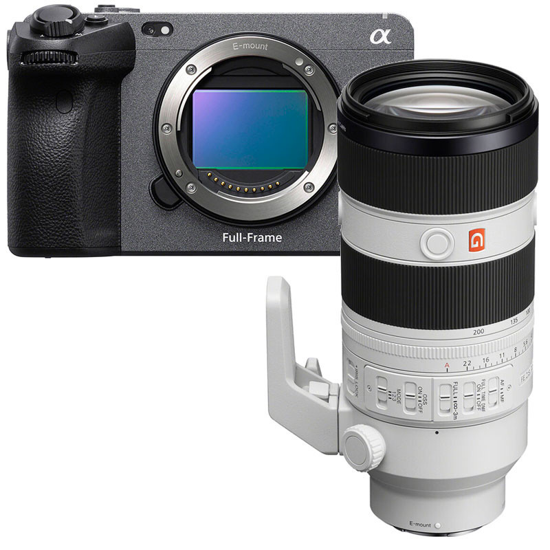 [Sony FX3 + SEL70200GM2] Sony FX3 + FE 70-200mm F2.8 GM OSS II Profesyonel Video Kit