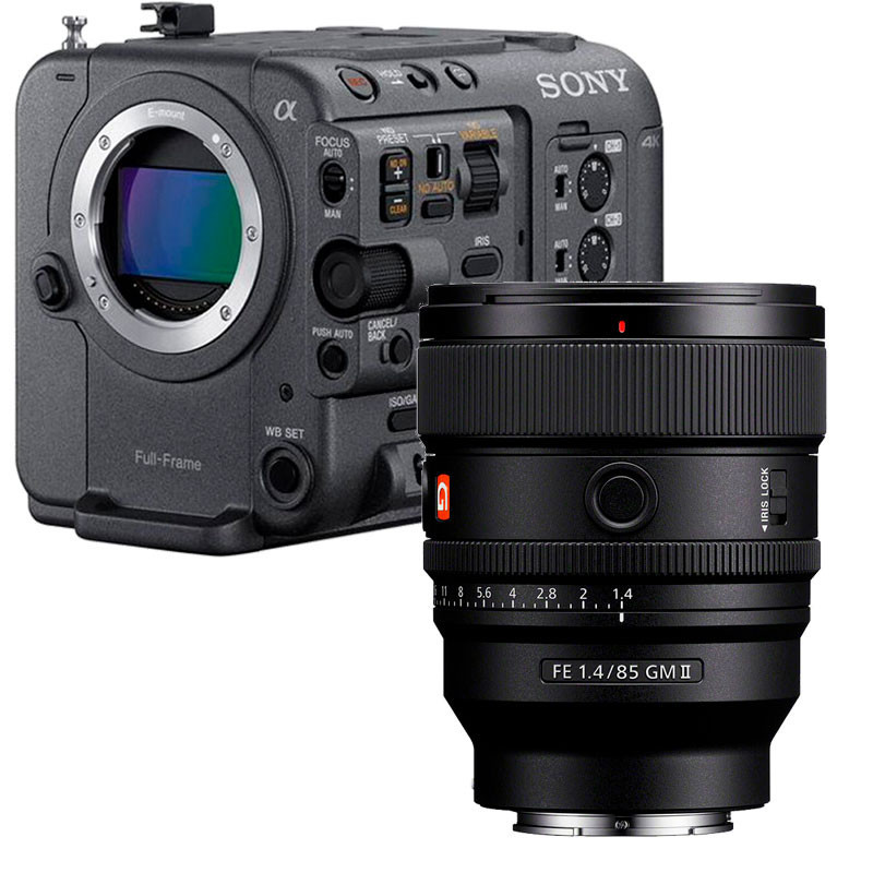 [Sony FX6 + SEL85F14GM2] Sony FX6 + FE 85mm F1.4 GM II Portre ve Sinema Kit
