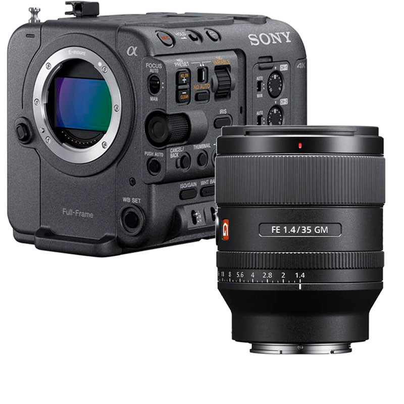 [Sony FX6 + SEL35F14GM] Sony FX6 + FE 35mm F1.4 GM Sinematik Kit
