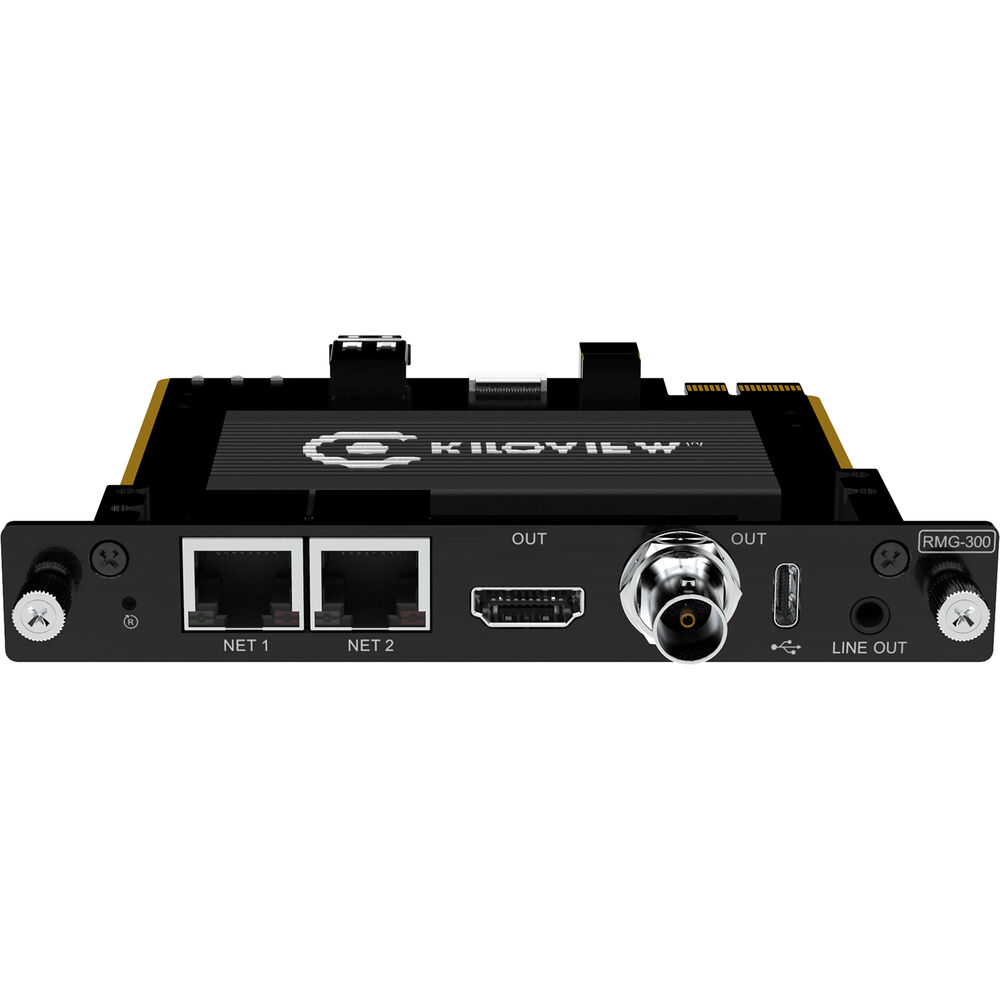 Kiloview RMG-300 V2 4K NDI-HX/SRT/RTSP/HLS to SDI/HDMI Decoder/Multiviewer