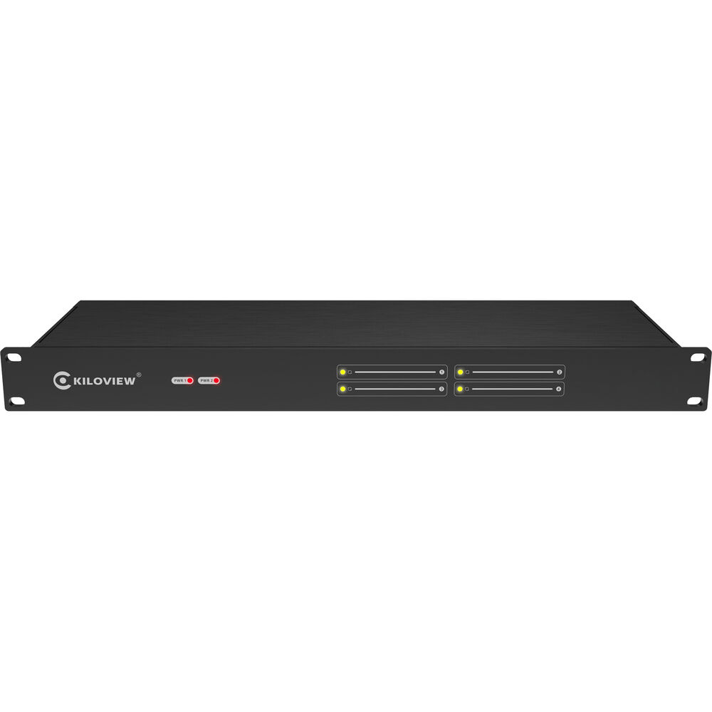Kiloview RU01 1RU-4CH Redundant Power Rackmount Frame
