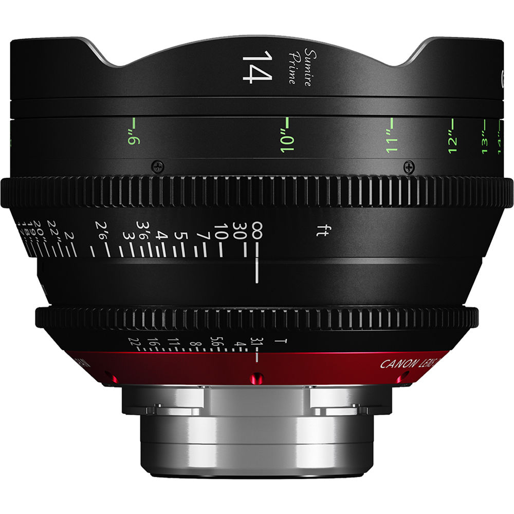 [3801C008] Canon SUMIRE CN-E14mm T3.1 FP X(Metrik) Sinema Lensi