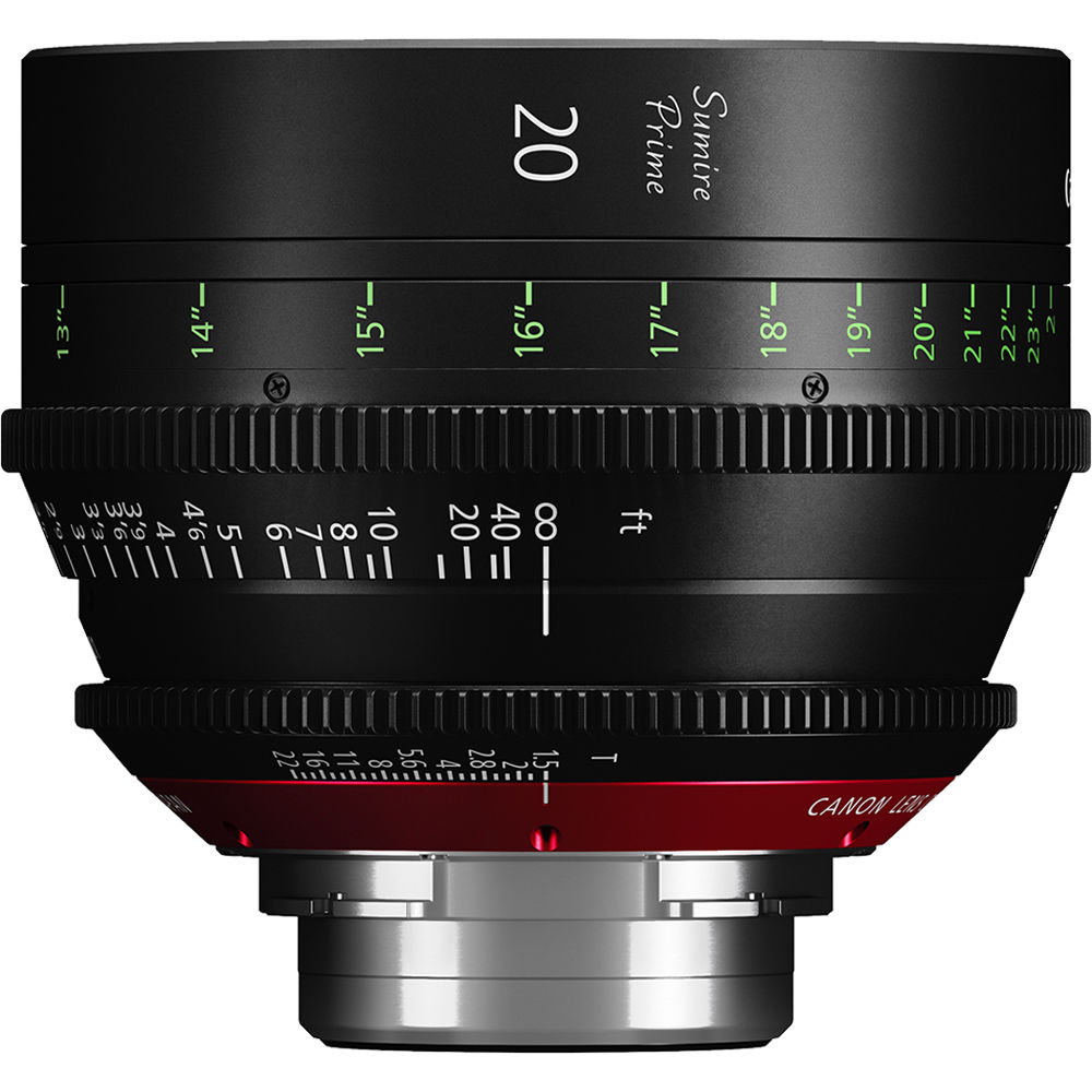 [3802C008] Canon SUMIRE CN-E20mm T1.5 FP X(Metrik) Sinema Lensi