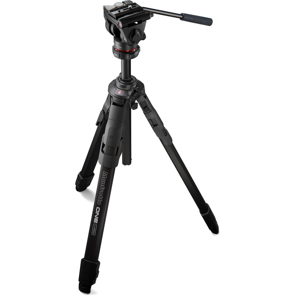 Manfrotto MKONEA-500X One Tripod ve 500X Akışkan (Fluid) Video Başlık
