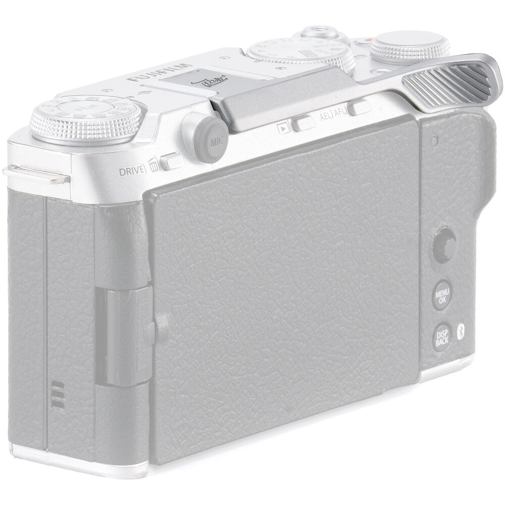 Tilta Hot Shoe Thumb Bracket for Fujifilm X-M5 - Silver (TA-T73-TB-S)