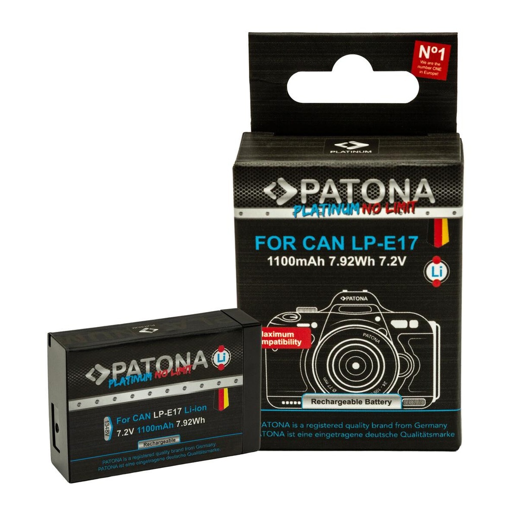 Patona CAN LP-E17 1000 mAh Batarya 1352