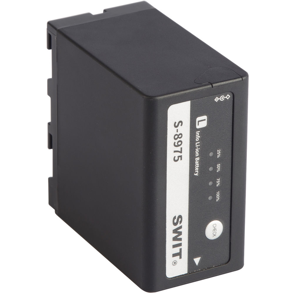 [S-8975] SWIT S-8975 75Wh NP-F Tipi Lityum-İyon Kamera Bataryası