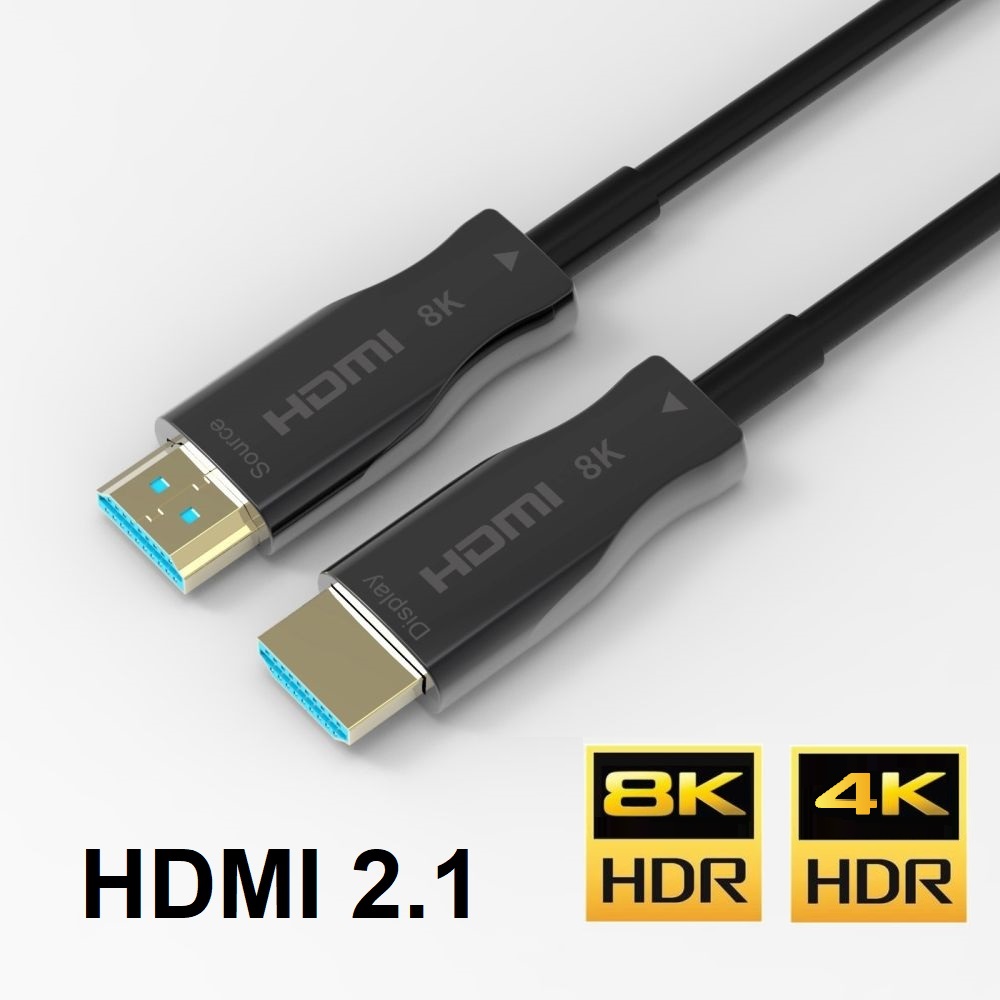 Paugge Hdmi 2.1b , 2.0b AOC Active Optical Fiber HDMI Kablo - 30 Metre