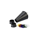 Swit BA-ST3 Snoot with honeycomb 3.1-inch