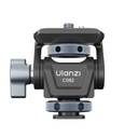 Ulanzi CO82 Adjustable Damping Ball Head Cold Shoe LED Işık ve Monitör Adaptörü - C086
