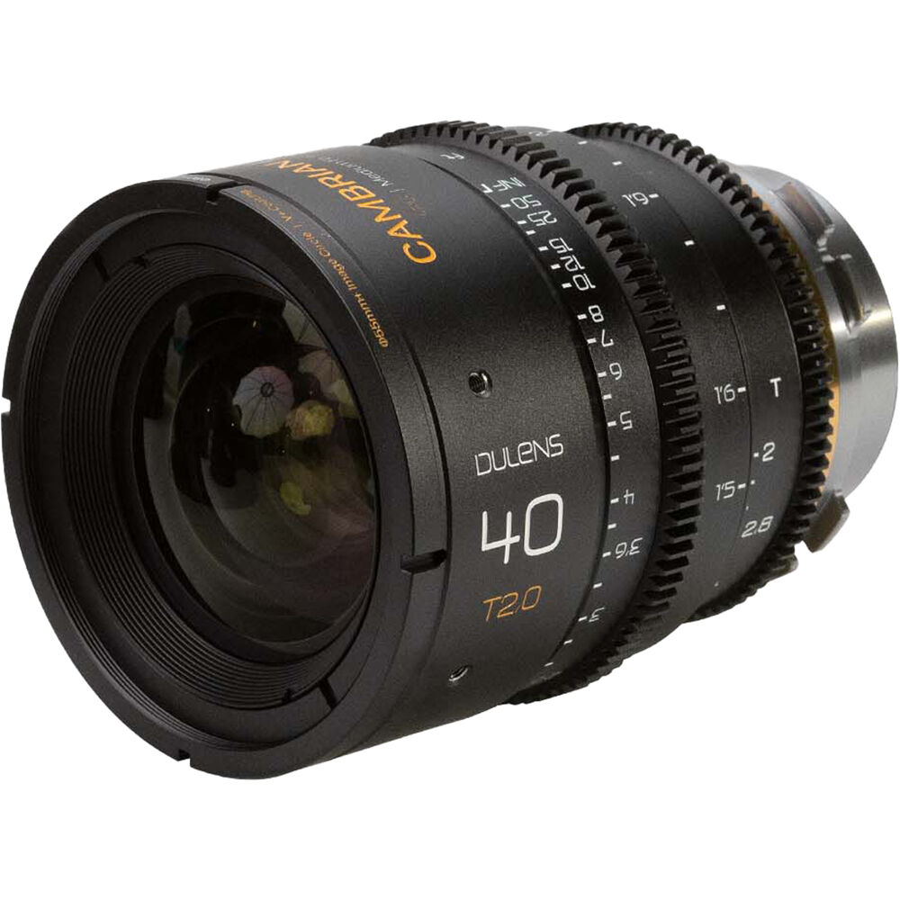 Dulens APO Cambrian Prime 40mm T2.0 Lens (ARRI PL,  Metrik, Black)