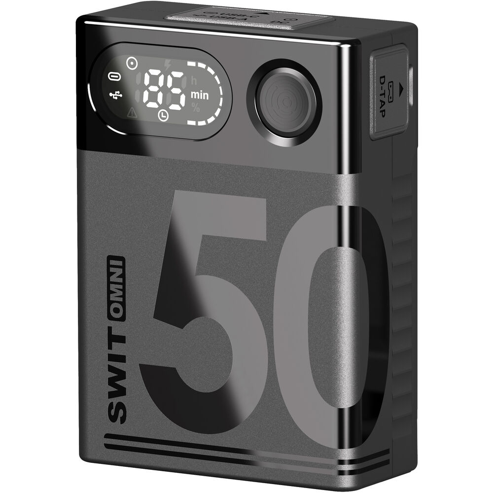 [OMNI-50S] SWIT OMNI-50S 50Wh V-Mount Pocket Batarya