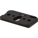 Tilta Ta-T08-Apt-B - Red Komodo Adapter Plate For 15Mm Lws Baseplate Type I - Black
