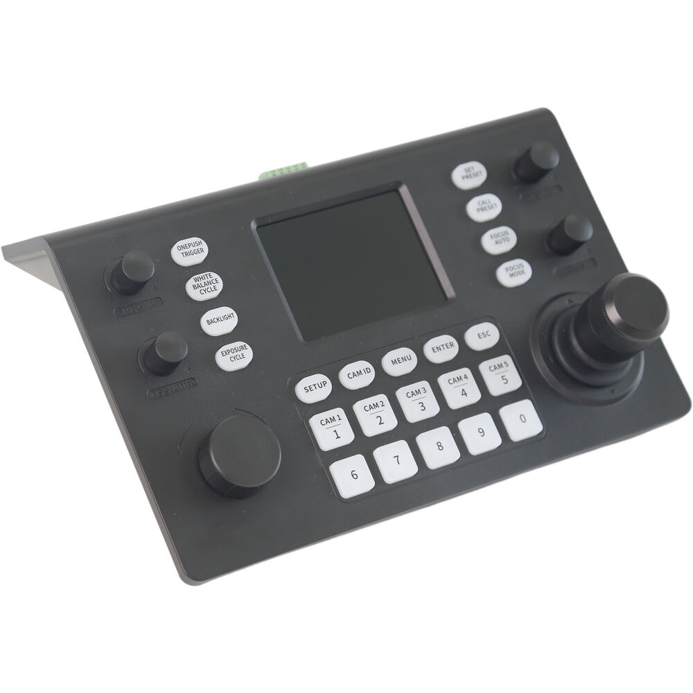 Rgblink RGBCTL-PTZ-BK PTZ Controller 4D Joystick Keyboard Switcher Supports PoE