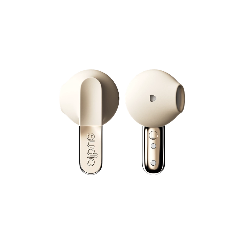 Sudio N3 Kablosuz (True Wireless) Kulak İçi Kulaklık | Golden Sand