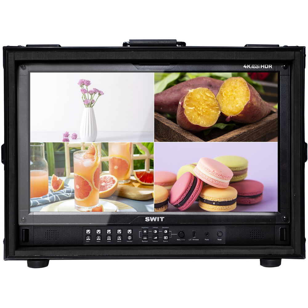 [FM-215HDR] SWIT 21.5" Quad-Link 4K Production Monitor