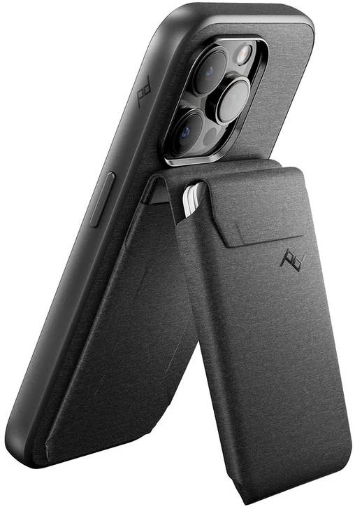 Peak Design Mobile Wallet Stand Manyetik Cüzdan ve Stand - Charcoal