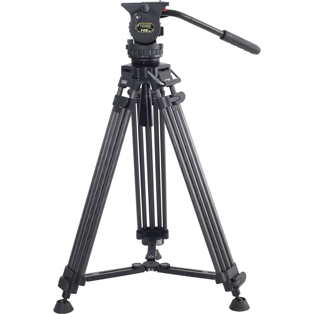 [TCE-CF PLUS] Teris TCE-CF PLUS Fluid Head & Tripod Kit (Karbon Fiber)