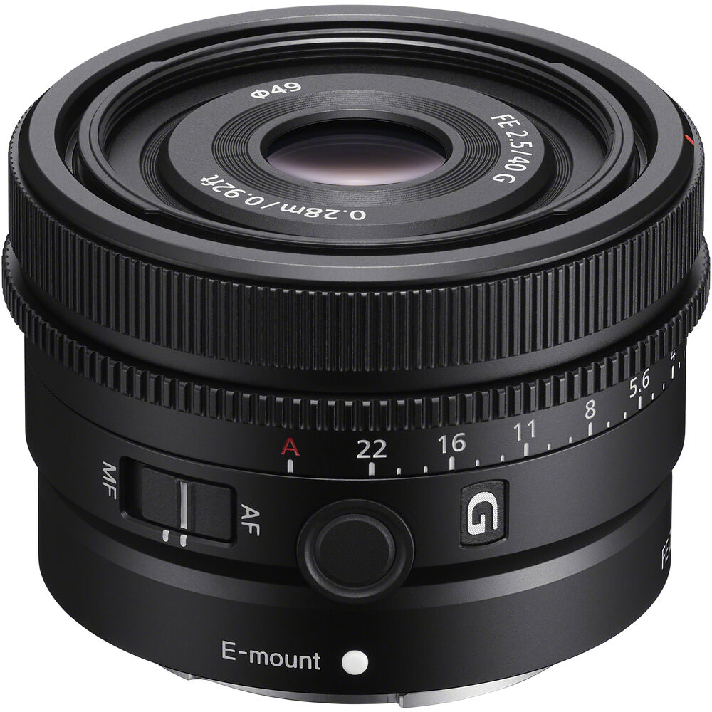 [SEL40F25GB.SYX] Sony FE 40mm f/2.5 G Lens
