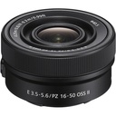 Sony E PZ 16-50mm f/3.5-5.6 OSS II Lens (Sony E, Siyah)