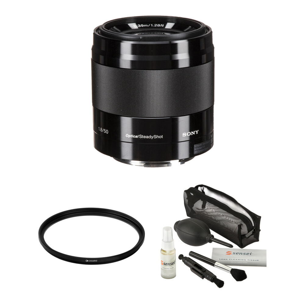 Sony E 50mm f/1.8 OSS Lens (Siyah)